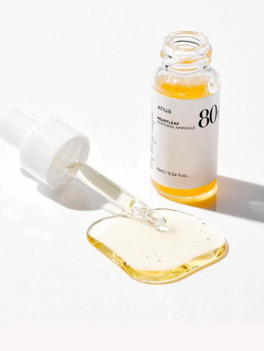 ANUA MINI HEARTLEAF 80% SOOTHING AMPOULE 10ML