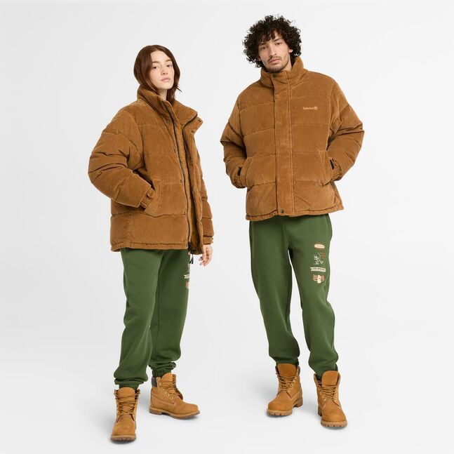 CORDUROY DOWN PUFFER JACKET