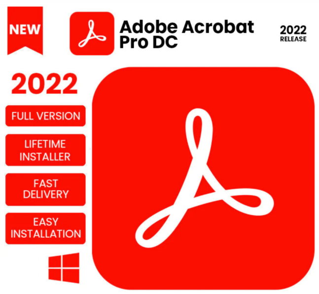 Adobe acrobat pro 2022 - lifetime