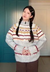 Маш дулаахан цахилгаантай эрээн цамц