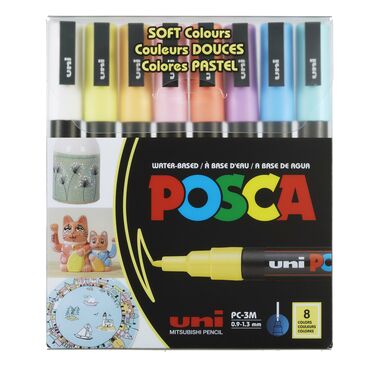 Posca-3M pack of 8 colors 