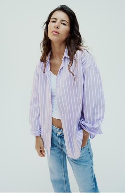 Cotton oxford shirt