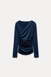 Draped top
