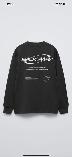 Slogan print shirt