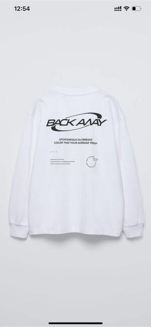Slogan print shirt