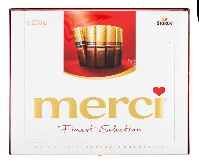 Merci chocolate 