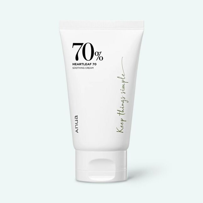 ANUA HEARTLEAF 70% SOOTHING CREAM 100ML