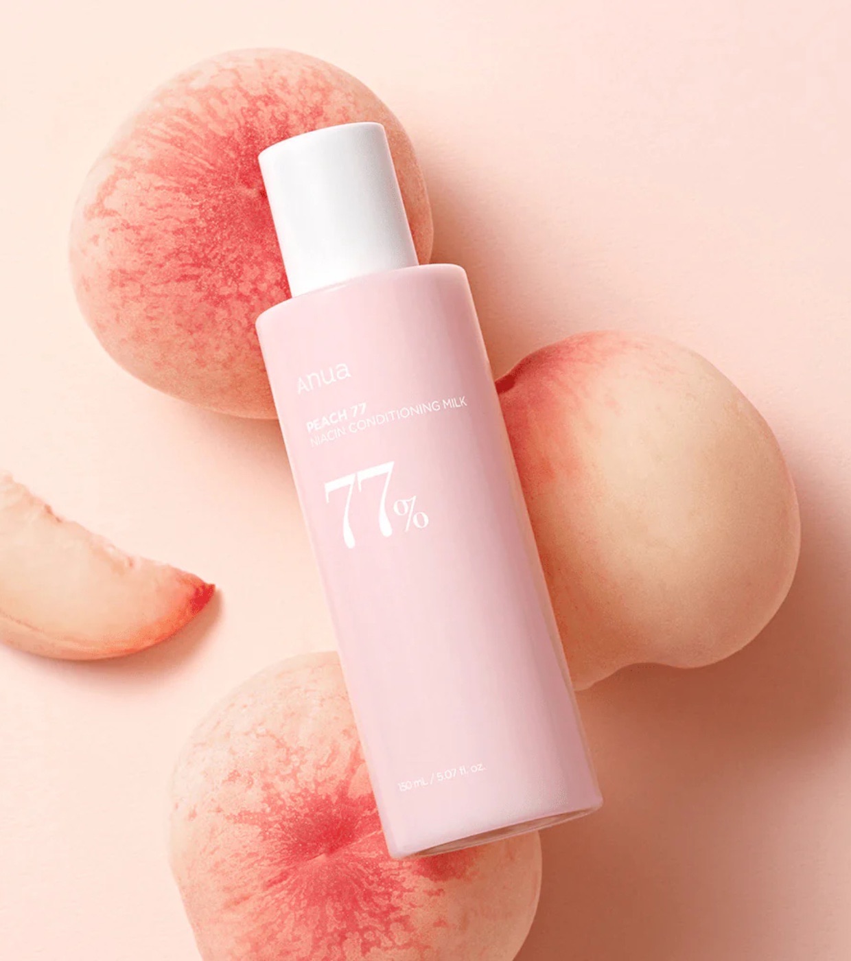 ANUA PEACH 77% NIACIN  CONDITIONING MILK 150ML