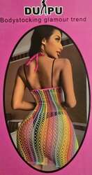 Солонгон өнгөтэй торон dress