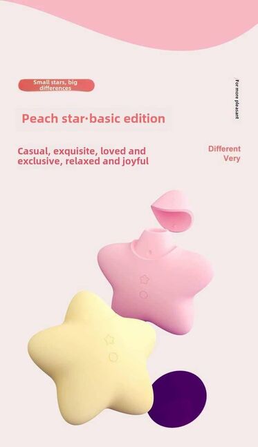 Peach star kiss toy