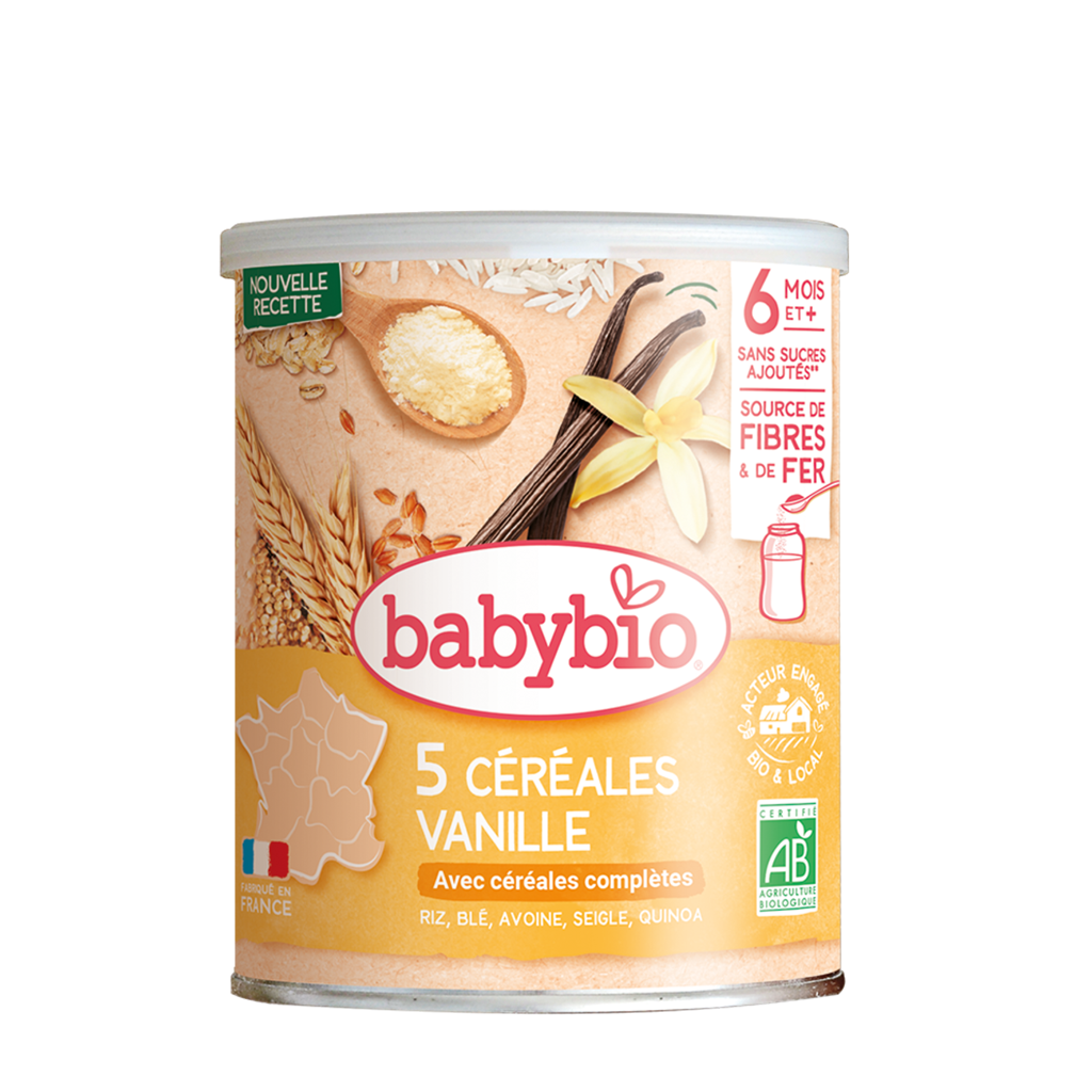 Babybio Ваниллатай Будааны каш 6+сар 220гр №1