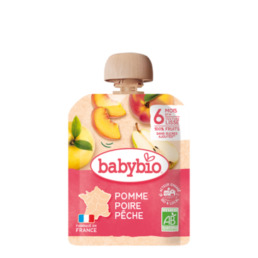 Babybio алим лиир тоор жимсний нухаш 90гр 6+ сар №1
