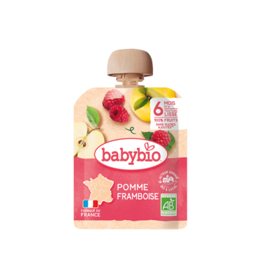 Babybio алим бөөрөлзгөнөтэй нухаш 6+ сар нухаш 90гр №1