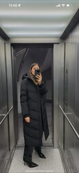 Water and wind proof hooded puffer jacket