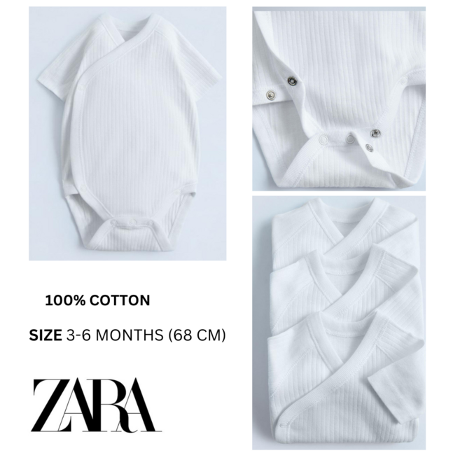 Zara нярайн 3 хос боди