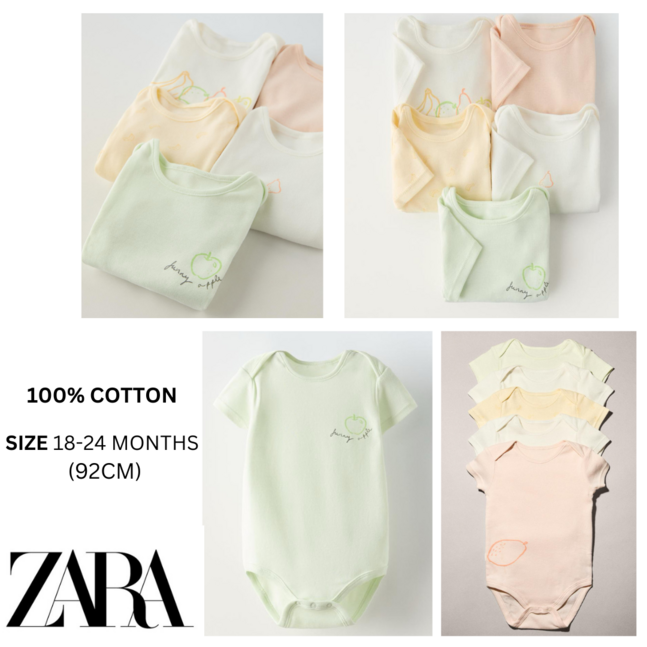 Zara нярай боди сет (5 хос)