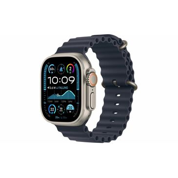 Apple Watch Ultra 2 /GPS + Cellular/ /49mm Natural Titanium Case with Navy Ocean Band/