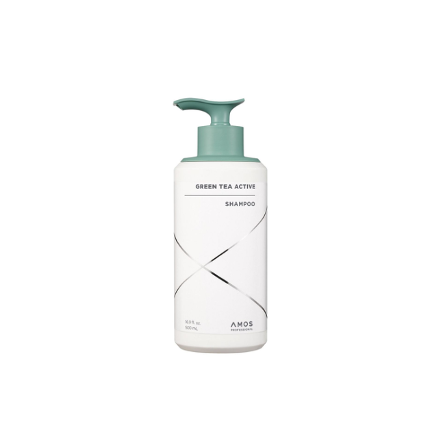 AMOS GREEN TEA ACTIVE SHAMPOO-ҮС УНАЛТЫН ЭСРЭГ ШАМПУНЬ