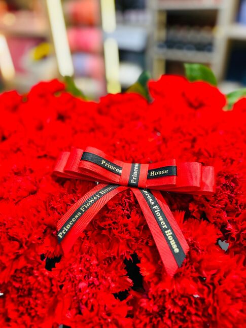Valentine's hearth bouquet 51pcs 