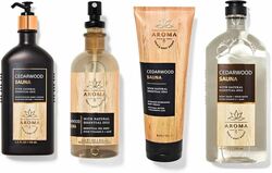 Bath body works aroma set 
