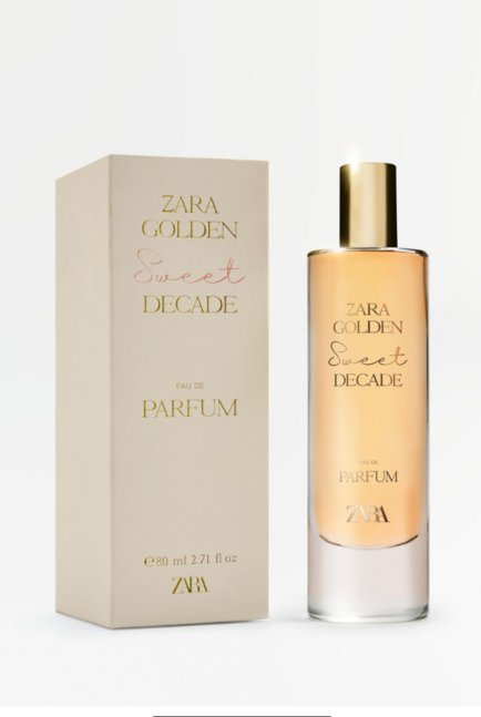 Zara golden decade sweet үнэртэй ус 80мл
