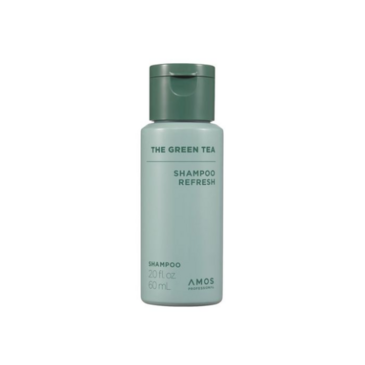 AMOS THE GREEN SHAMPOO REFRESH 60ml-ҮС УНАЛТЫН ЭСРЭГ,ТОСЛОГТОЙ ХУЙХНЫ ШАМПУНЬ 