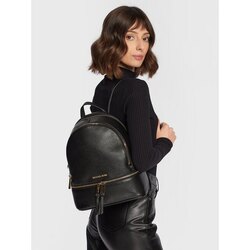 Mk rhea leather backpack