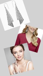 Swarovski - fit earrings