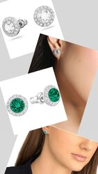 Swarovski - angelic earrings 