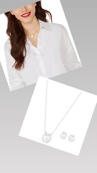 Swarovski - v bella set white