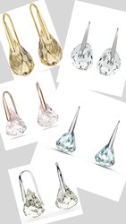 Swarovski - lunar earrings