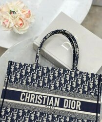 Dior book tote large size