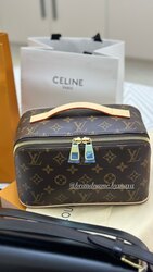 Lv toiletry bag