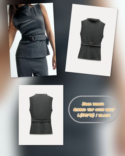 Ribbed tip with belt