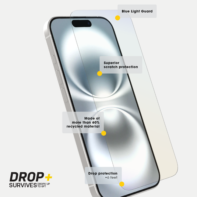 Premium Pro Glass Blue iPhone 16 Pro Max 