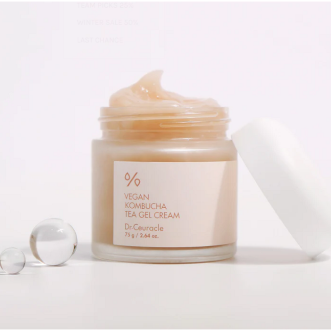 VEGAN KOMBUCHA TEA GEL CREAM