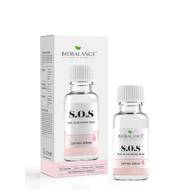 S.O.S DRYING SERUM for acne prone skin