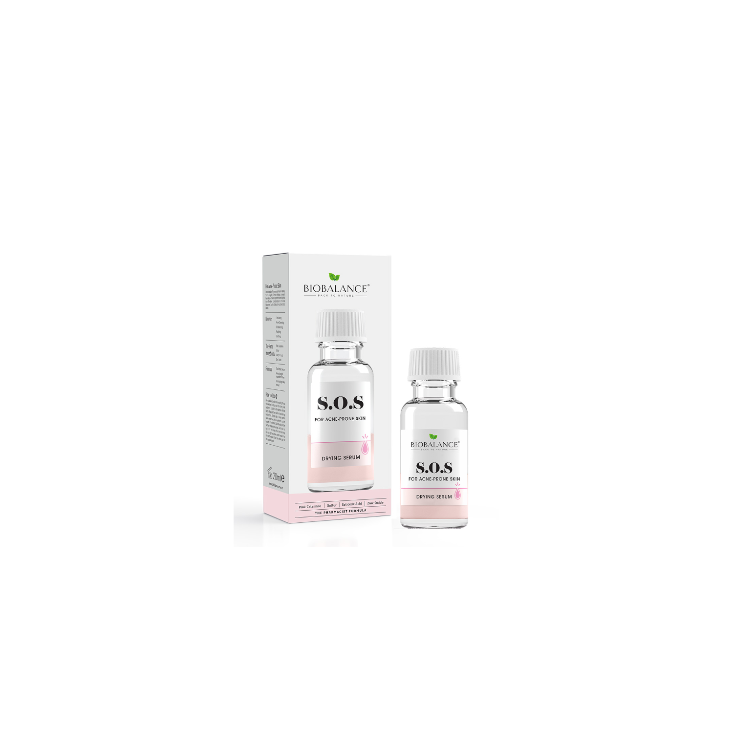 S.O.S DRYING SERUM for acne prone skin
