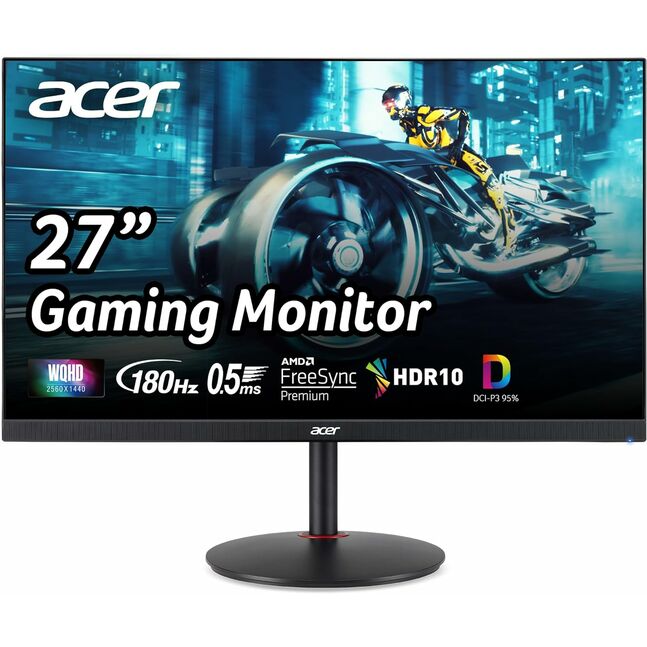 Acer Nitro XZ270 P3 180Hz FHD 27 inch Gaming curved monitor	