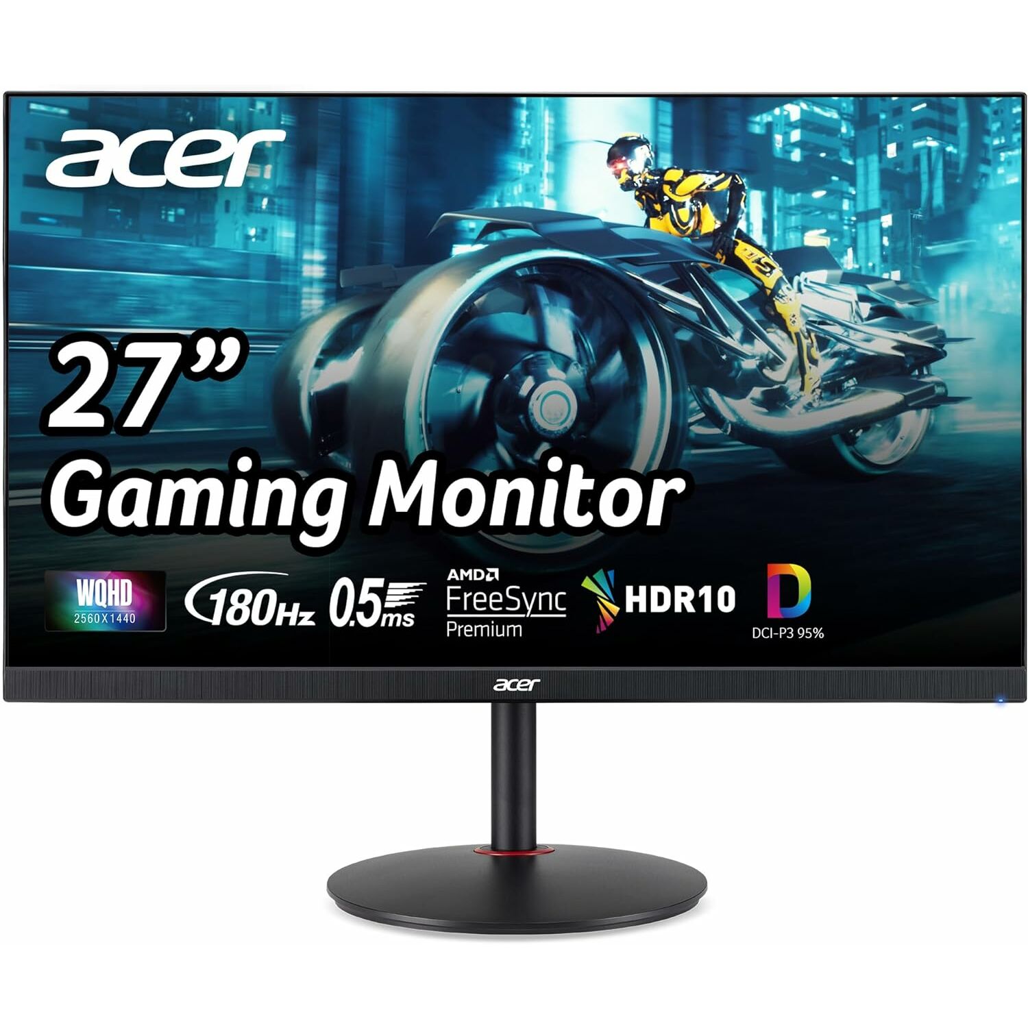 Acer Nitro XZ270 P3 180Hz FHD 27 inch Gaming curved monitor	