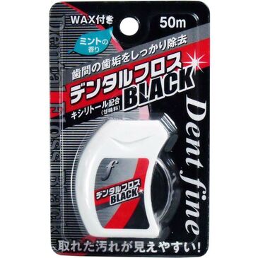 Dentfine Шүдний утас хар 50м минт