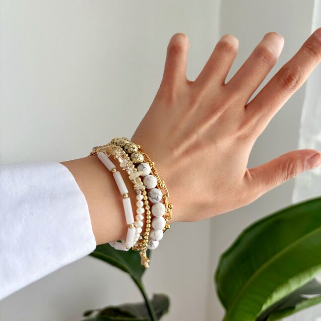 White stack