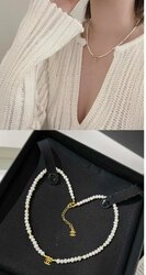Chanel сувдан хүзүүний зүүлт