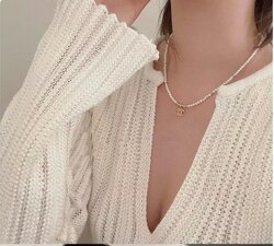 Chanel сувдан хүзүүний зүүлт