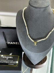 Chanel сувдан хүзүүний зүүлт