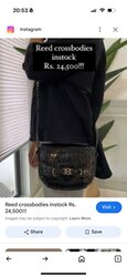 Michael kors reed crossbody bag