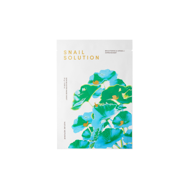 SNAIL SOLUTION SKIN BOOSTER MASK SHEET