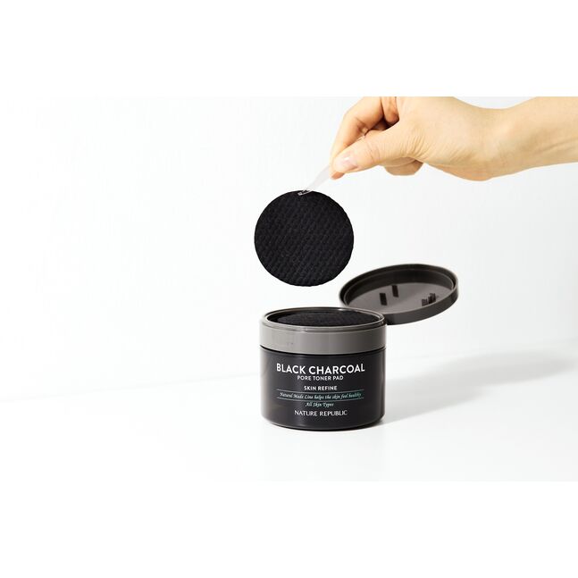 BAMBOO CHARCOAL PORE TONER PAD