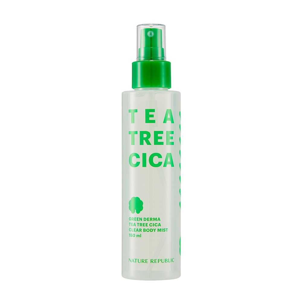 GREEN DERMA TEA TREE CICA CLEAR BODY MIST