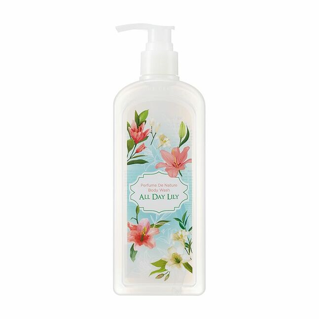 PERFUME DE NATURE BODY WASH ALL DAY LILY